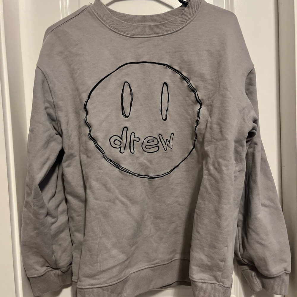 Drew House Gray Sweatshirt with Logo